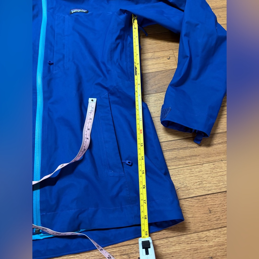 Patagonia NWT Women’s Powder town Jacket size XS Blue AP - Picture 15 of 16
